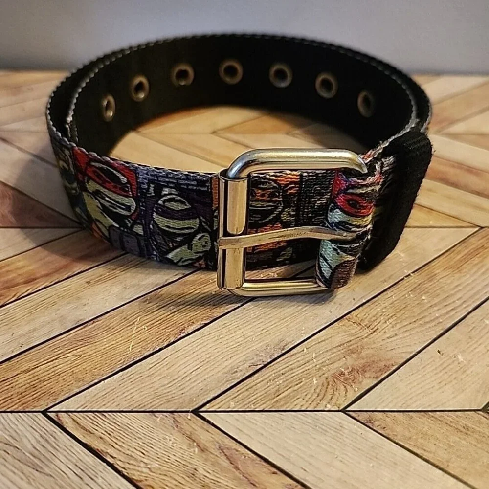 Teenage Mutant Ninja Turtle Belt Youth Fits Waist Size 20-25